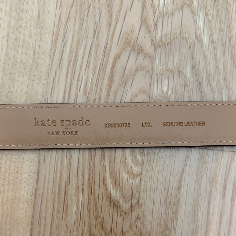 Kate Spade Black Leather Belt - Picture 2 of 2